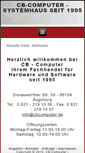 Mobile Screenshot of cbcomputer.de