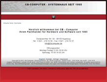 Tablet Screenshot of cbcomputer.de