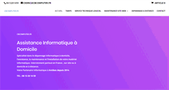 Desktop Screenshot of cbcomputer.fr