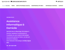 Tablet Screenshot of cbcomputer.fr